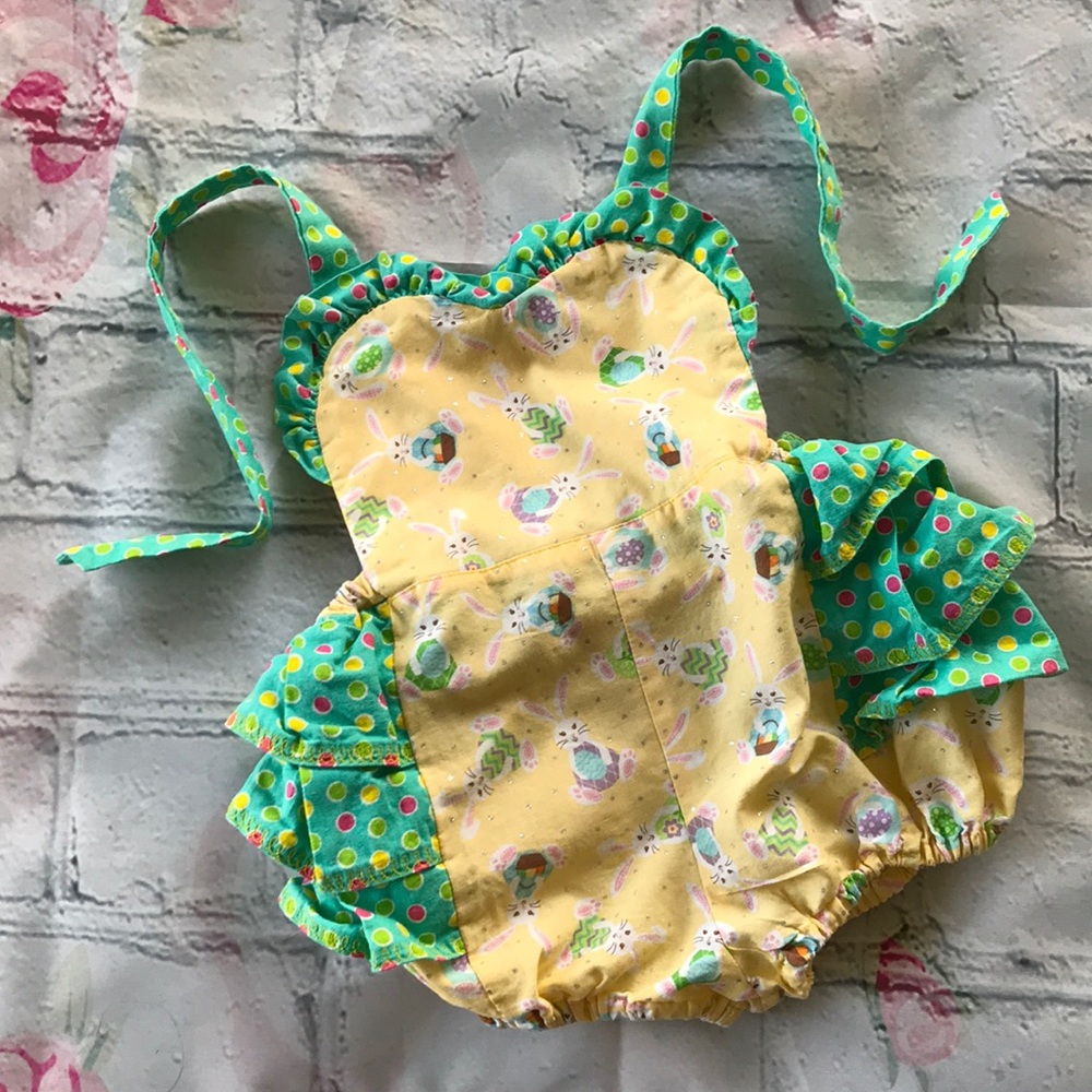 Easter sunsuit/ romper